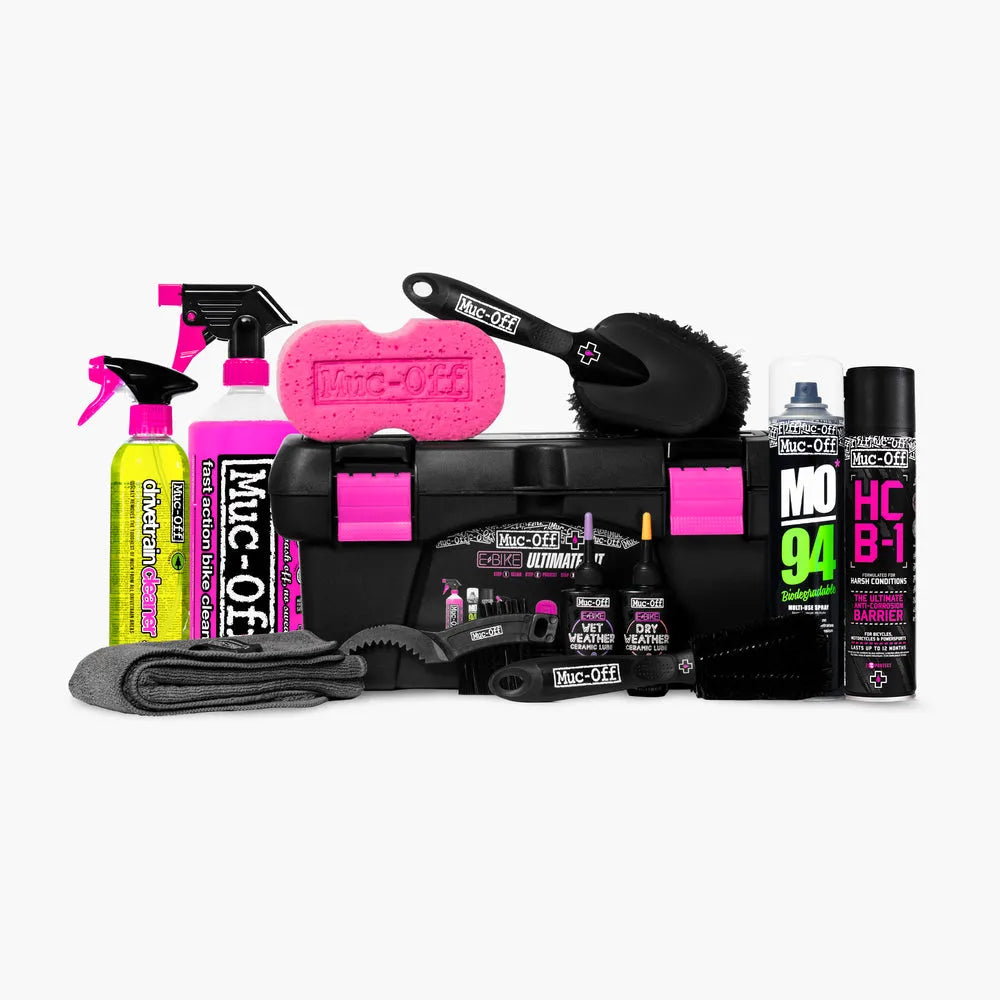 Muc-Off eBike Ultimate Kit | 12-in-1 Complete Maintenance & Protection Kit