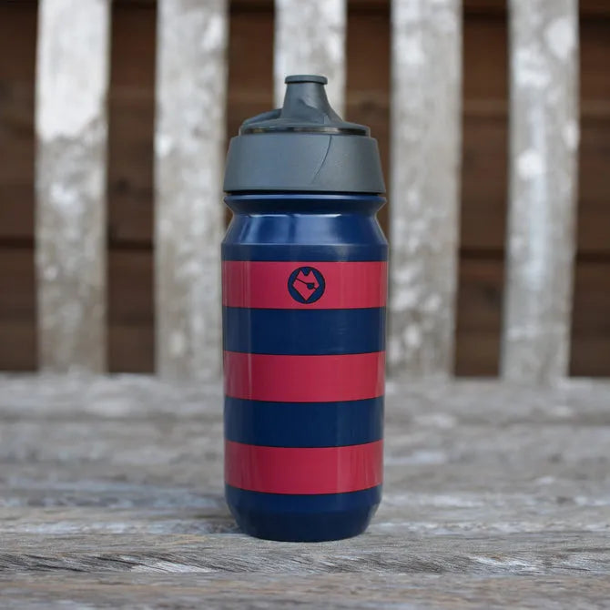 REKON Navy/Red Bidon | 500ml Biobased Leakproof Cycling Water Bottle