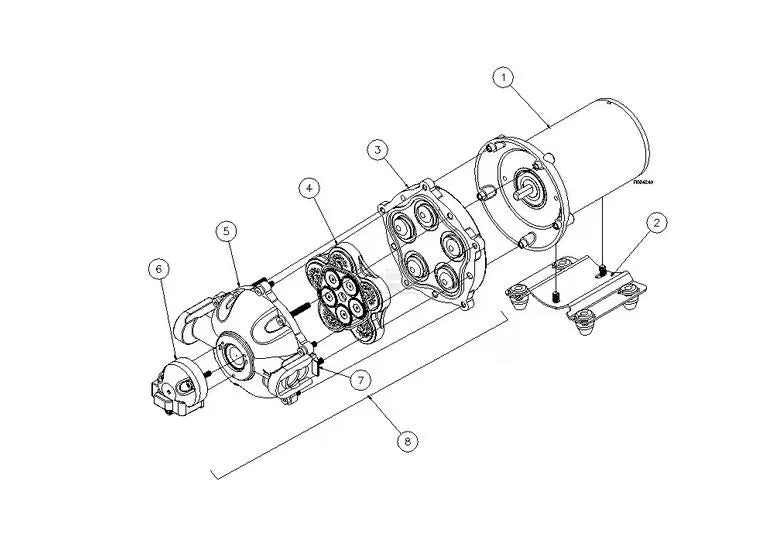 NorthStar Pump 11.3 l/min 12V - High-Performance 12V Pump for Efficient Liquid Transfer