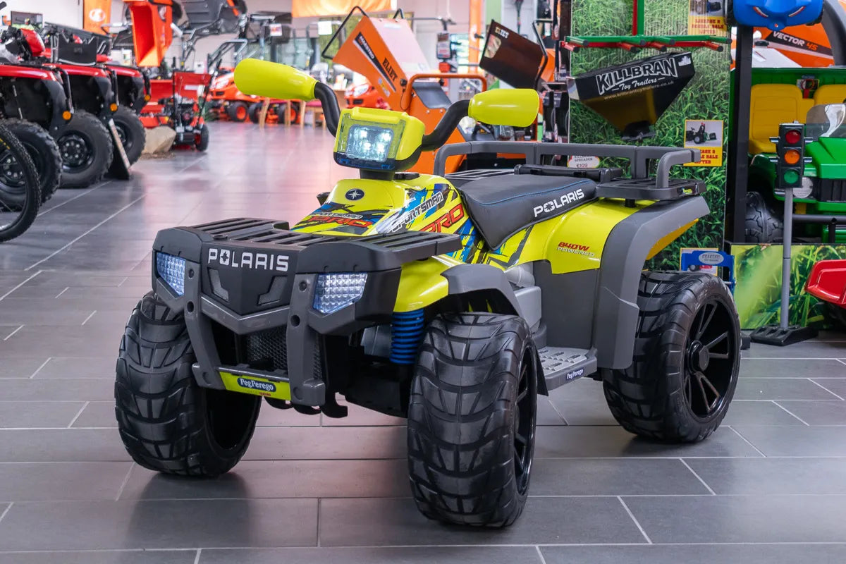 Peg Perego Polaris Sportsman Pro Quad Citrus 24v