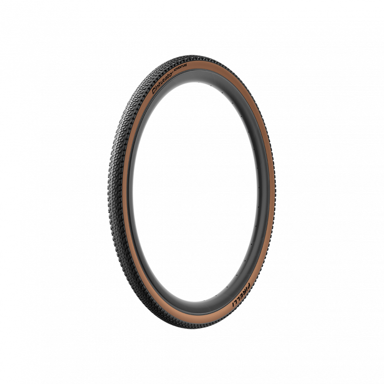 Pirelli Cinturato Adventure Classic Tyre - 700x45c Tan Wall, Tubeless Ready