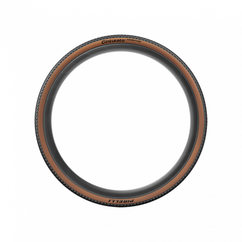 Pirelli Cinturato Adventure Classic Tyre - 700x45c Tan Wall, Tubeless Ready