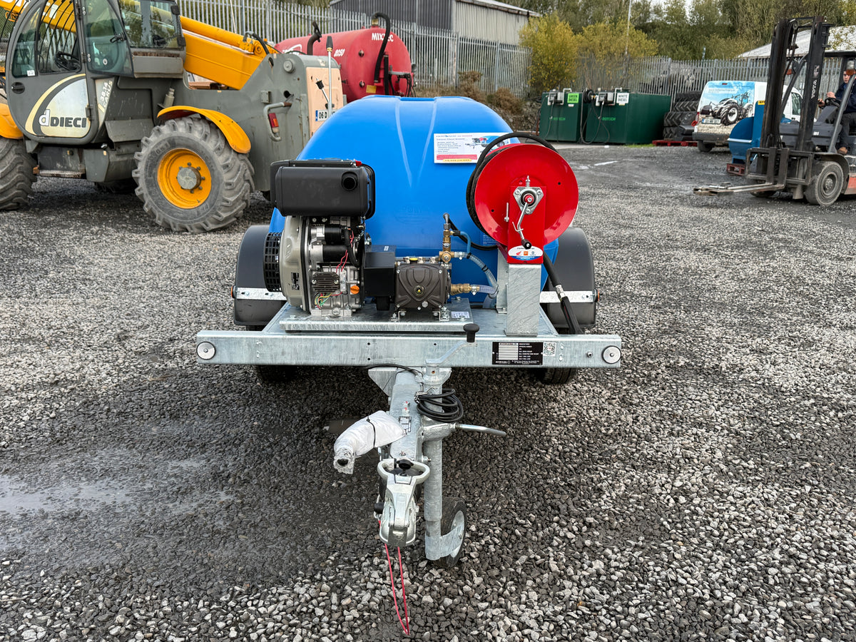 Western Global H250P Poly Diesel Pressure Washer Bowser