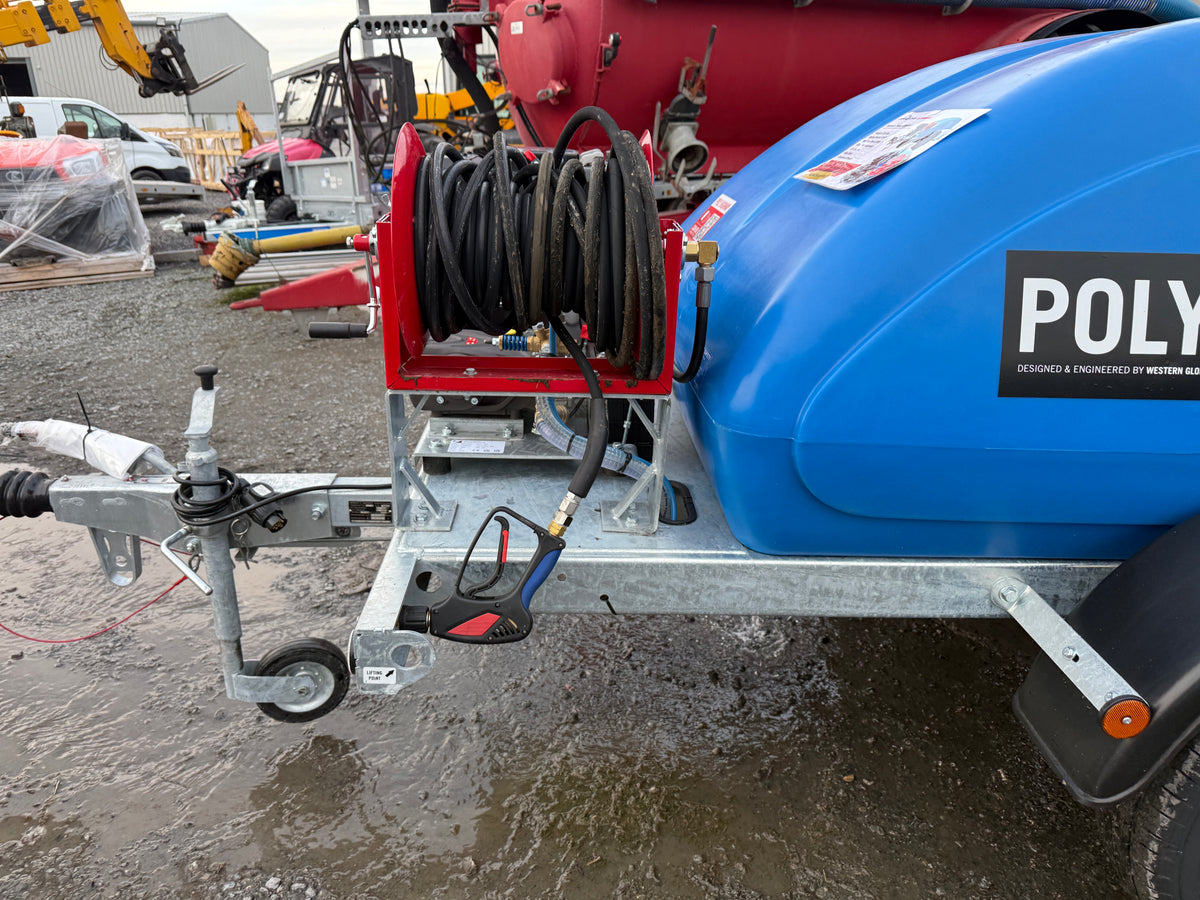 Western Global H250P Poly Diesel Pressure Washer Bowser