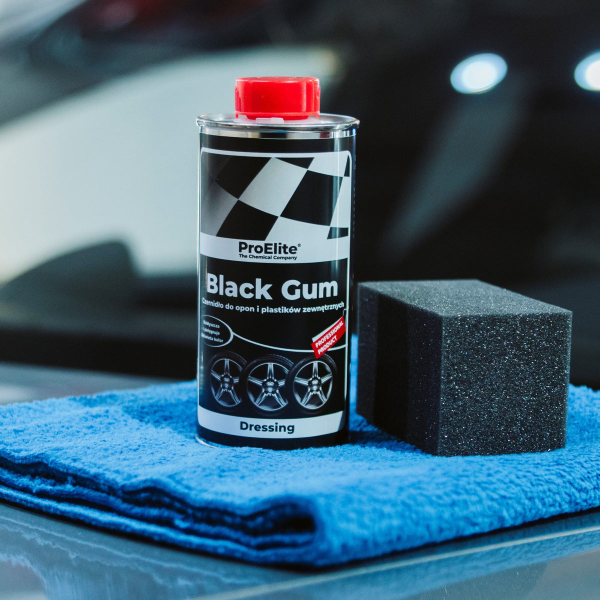 ProElite Black Gum Tire and Exterior Dressing 1L