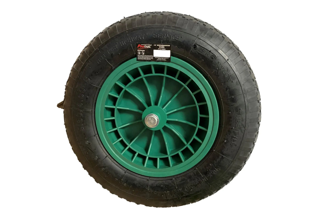 Protool 16" Wheel Barrow Wheel Air Plastic