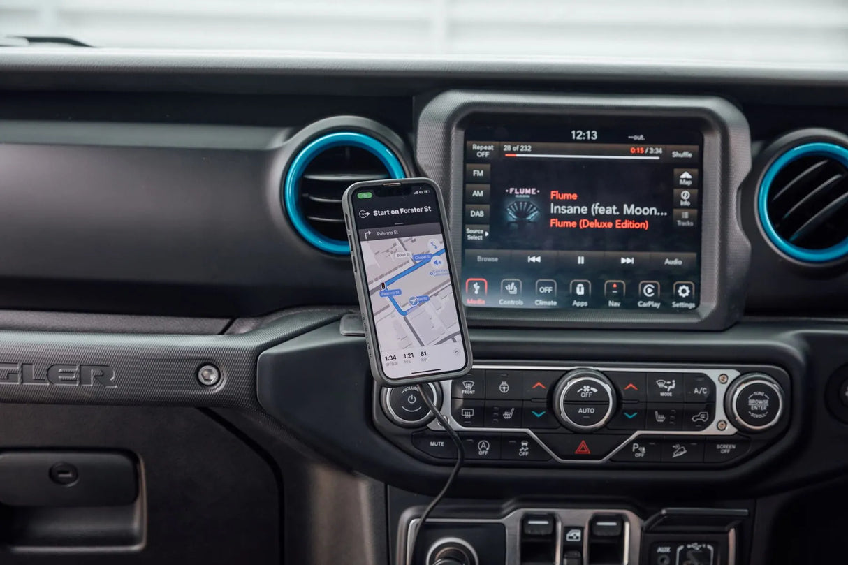 Quad Lock Dash/Console Car Mount QLKMDCM - Adhesive Phone Mount with Adjustable Viewing Angle