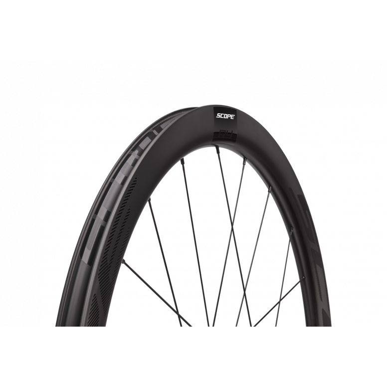 R4 Disc Carbon Road Wheelset - 45mm Aero, Diamond Ratchet Hub, Tubeless, 1585g