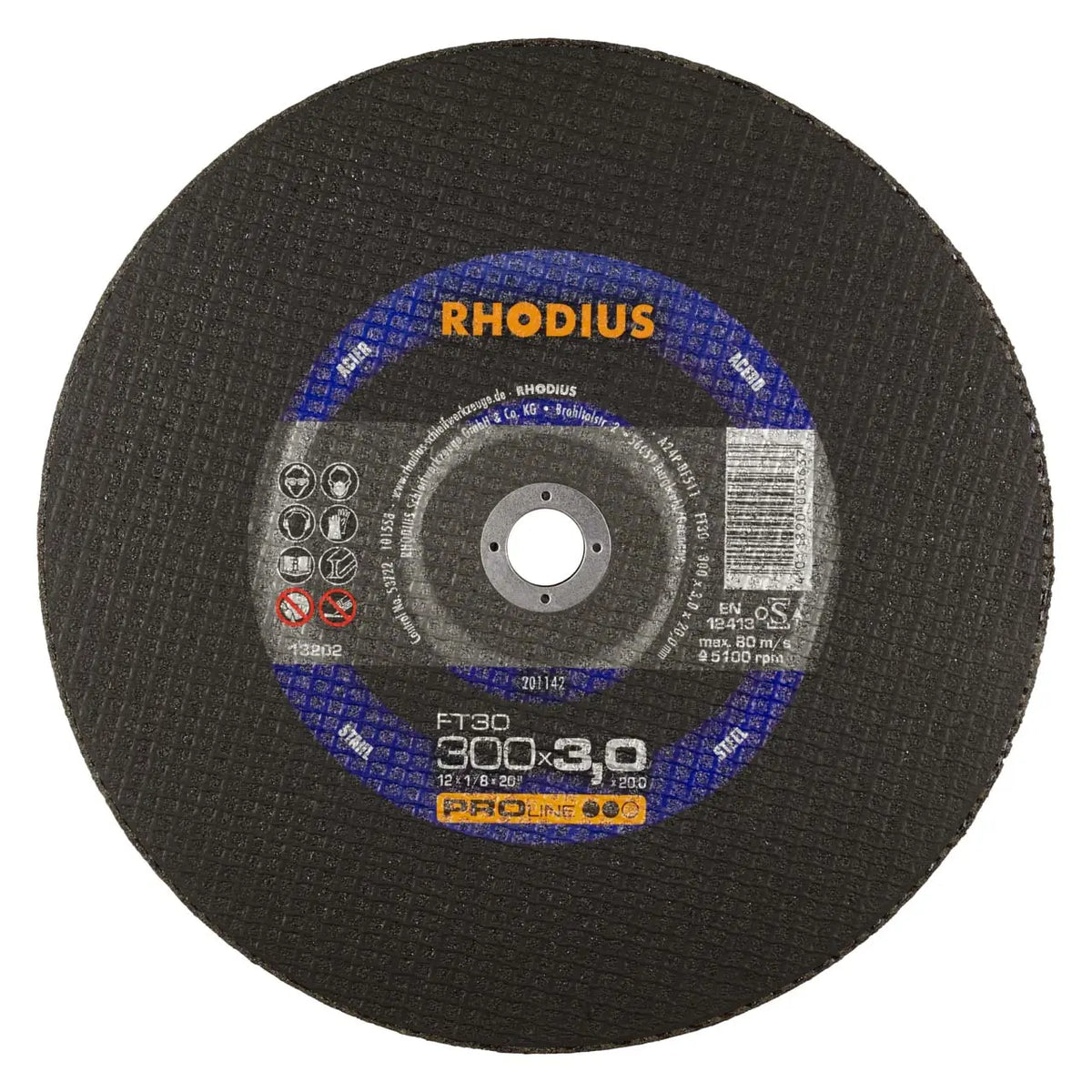 Rhodius FT30 Cutting Disc 300mm x 3.0mm