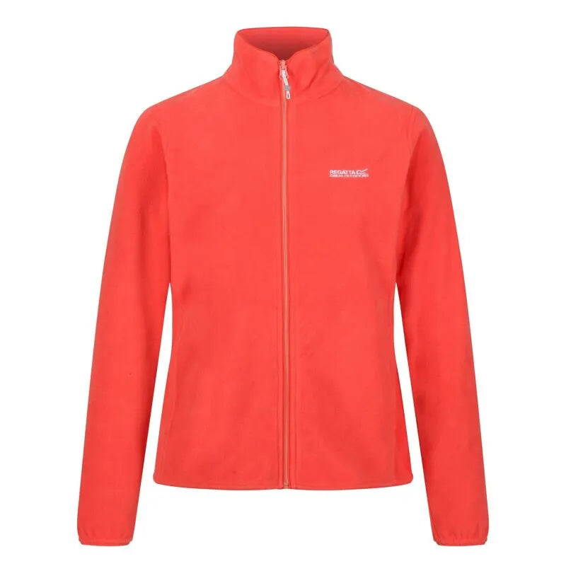 Regatta Women's Clemance III Full Zip Fleece Neon Peach