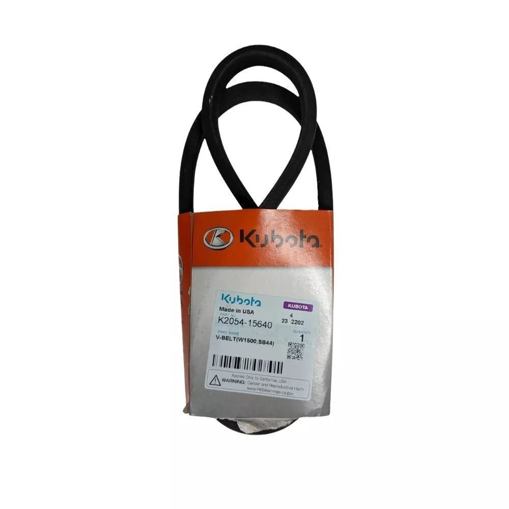Kubota Genuine PTO Belt K207415640 - Fits G231, G261 | V-Belt Replacement