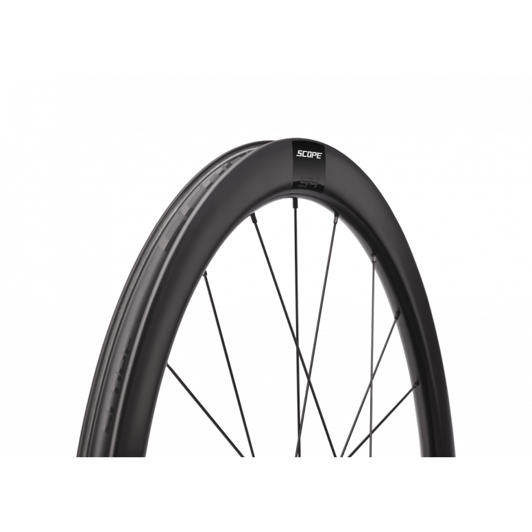 Scope S4 Disc Carbon Road Wheelset - 45mm Aero, Tubeless Ready, 1623g, Shimano/SRAM