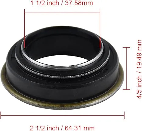 Shaft Oil Seal 33740-80290 3021-0019 | Compatible with Kubota Tractors M105S M5-111HDC24 & More