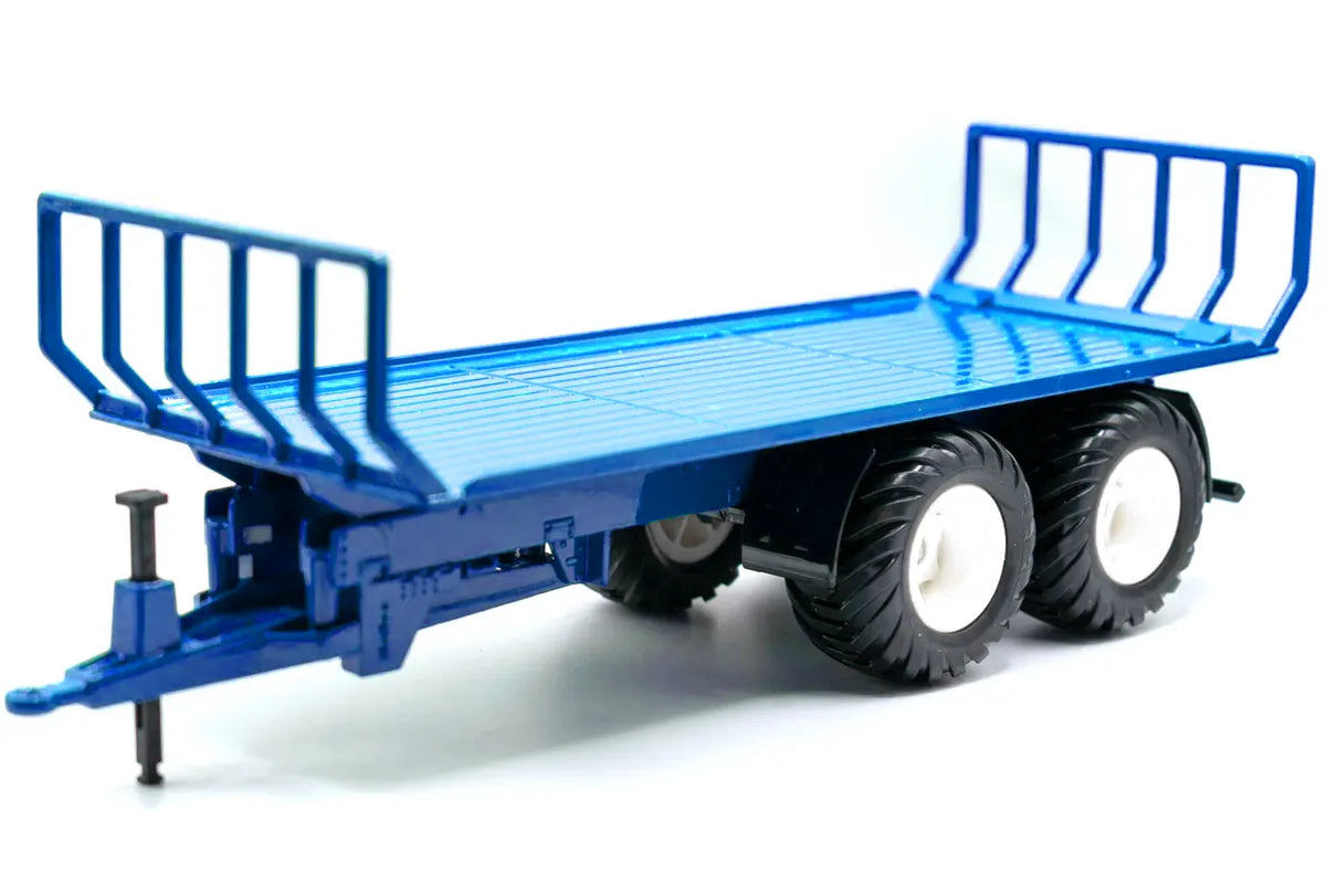 Siku New Holland T7.315 with round bale trailer