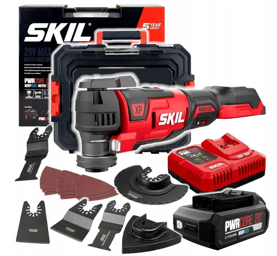 Skil MF1E3650GA SKIL 3650 'XP' Brushless Cordless Multi-Tool | Versatile 20V Max Power Tool - 5 Year Warranty