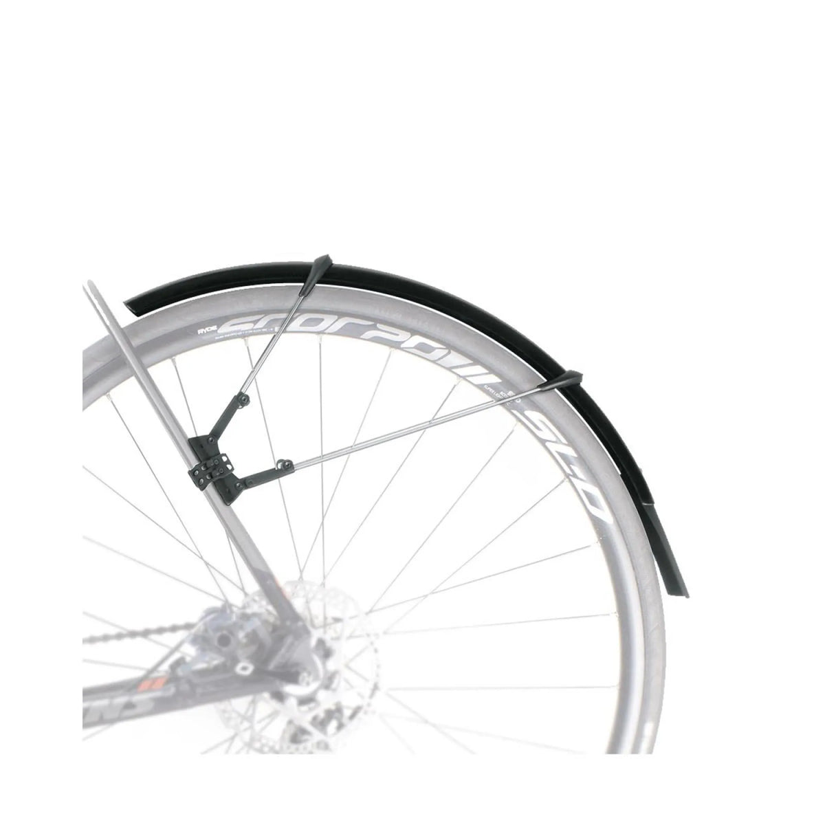 SKS Raceblade Pro XL Mudguard Set - Black | Clip-On Road Bike Mudguards for 25-32mm Tyres