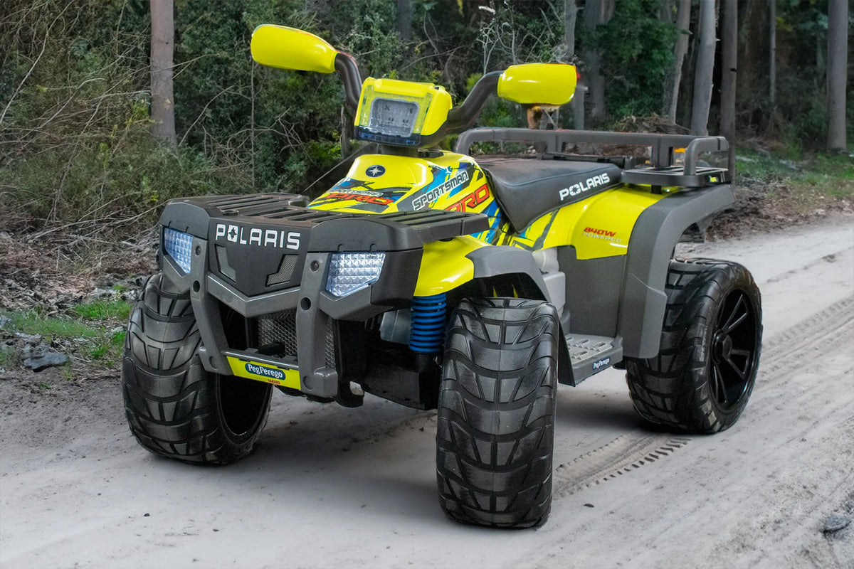 Peg Perego Polaris Sportsman Pro Quad Citrus 24v