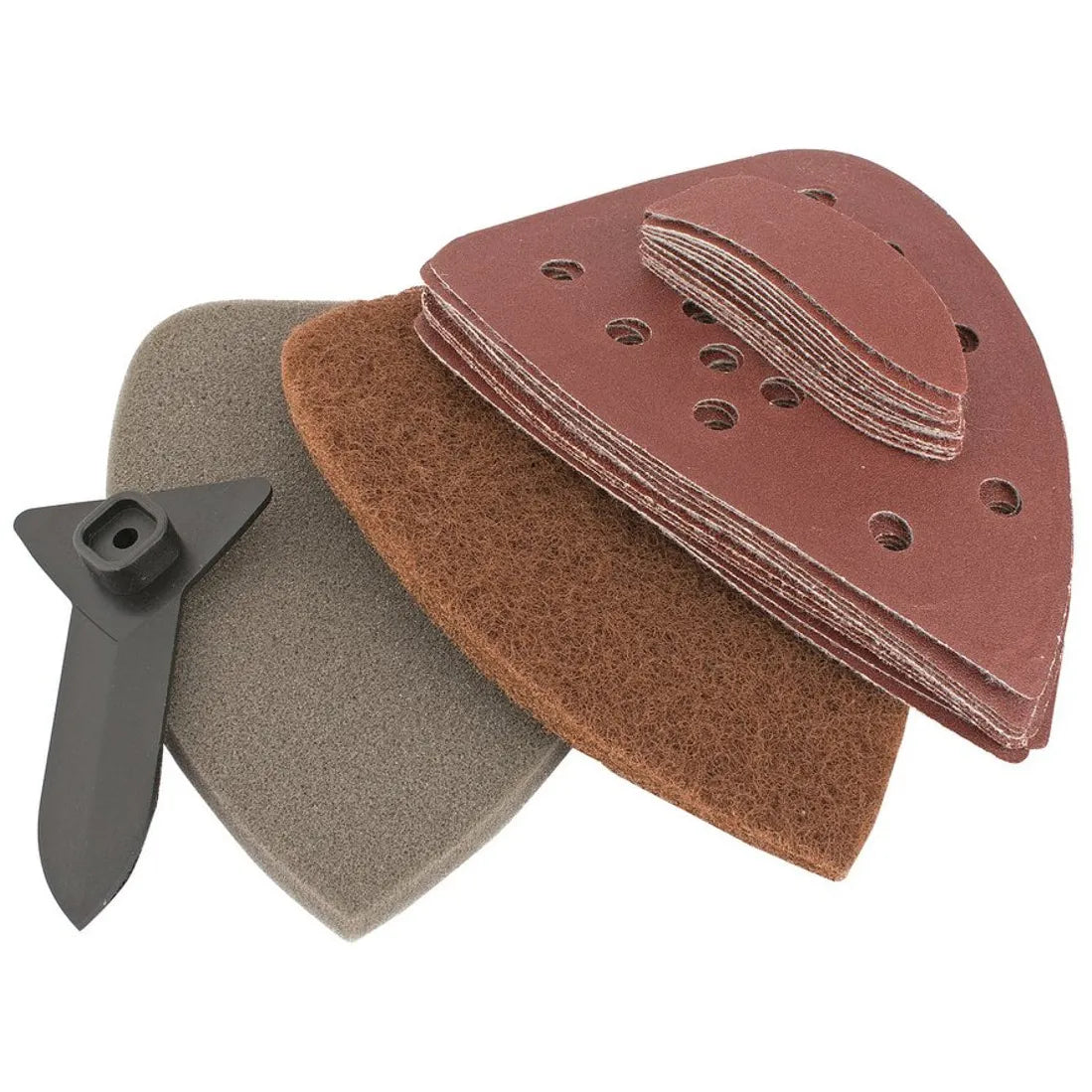 Draper Storm Force® Tri-Base Detail Sander Kit, 75W - 02063