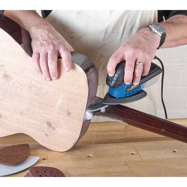 Draper Storm Force® Tri-Base Detail Sander Kit, 75W - 02063