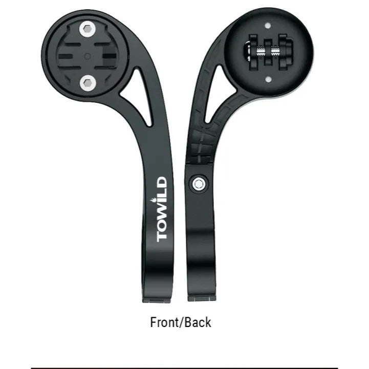 ToWild Bike Computer Bracket Handlebar Extension Front Mount For Garmin, Igpsport GPS Computer