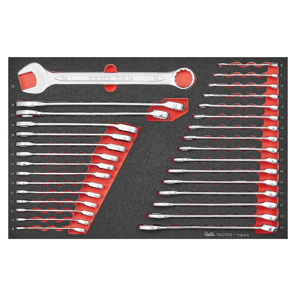 Teng Tools 26″ Foam Series Stack Tool Kit Limited Edition - 741 Piece