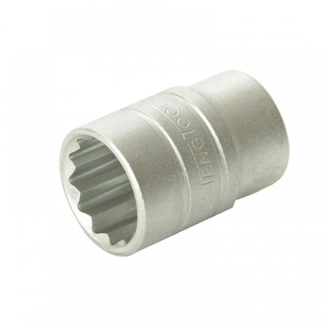 Teng Tools 1/2'' Drive Regular Metric Sockets - 9mm (12 Point)