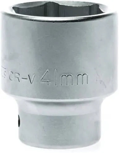 Teng Tools M3405416-C 3/4" Drive 41 mm 6-Point Socket - CrV with Clip