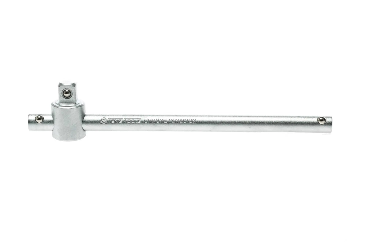 Teng Tools M380050-C 3/8" Drive Sliding T-Bar - 170mm, CrV, Satin Finish