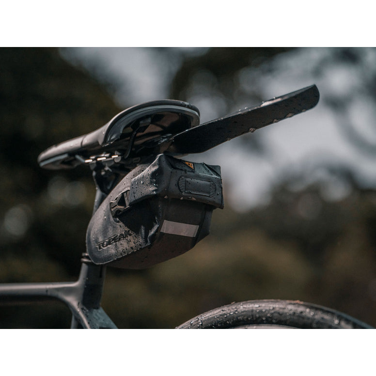 Topeak Flashfender Deluxe Duo Fixer TDF-FFD - Saddle Mount Mudguard with Dual Accessory Compatibility