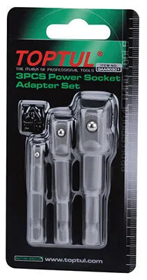 Toptul Power Extension Set 3pc