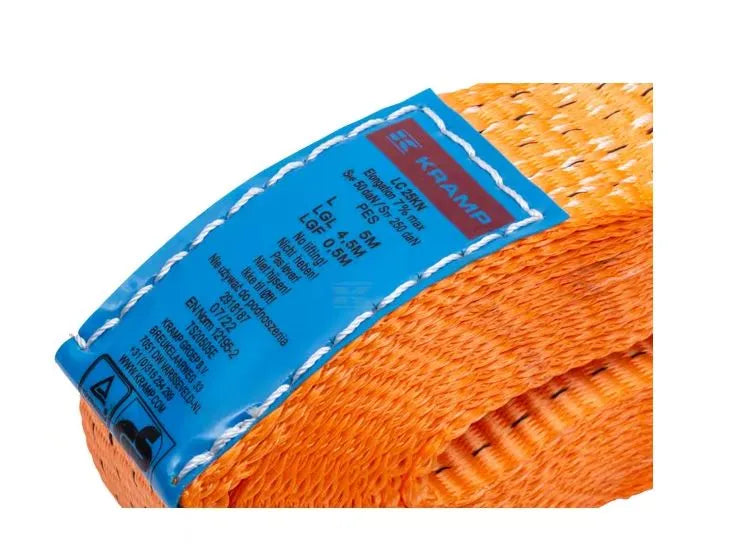 TS20505E Ratchet Strap 5m - Type 50, 25kN Heavy-Duty Lashing by Kramp
