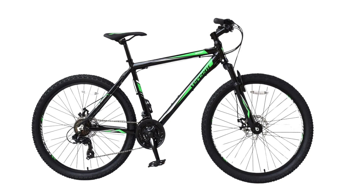 Vercelli Descent Gent 27.5" Mountain Bike - 19-inch Frame, Disc Brakes, Shimano 21-Speed