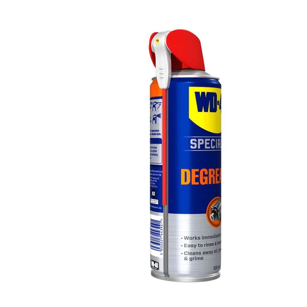 WD-40 Specialist Fast Acting Degreaser - 400ml Aerosol | Smart Straw Spray