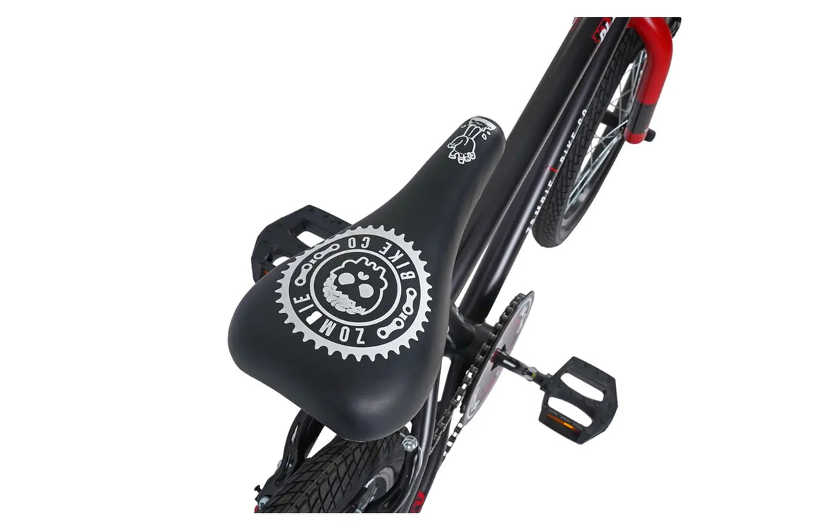 Zombie Plague 18" BMX Bike - Alloy Wheels, Stunt Pegs, Junior BMX