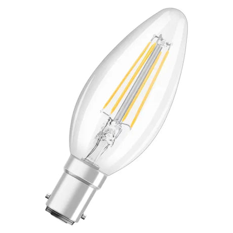 Osram LED Candle Light Bulb - Clear Filament 40W (B15d)