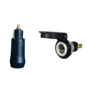 247 Lighting Single Pole Plug & Socket - Lighter Connector