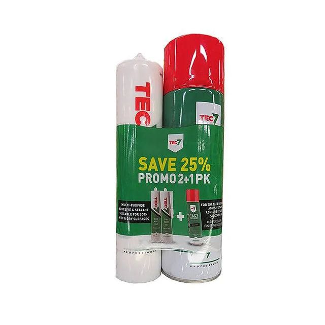 Tec7 Cleaner & White Tec7 3 Pack