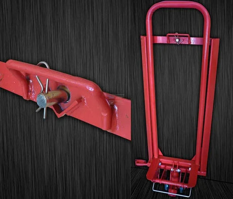Heavy-Duty Lawnmower Lift for Ride-On Mowers - Easy Maintenance and Cleaning