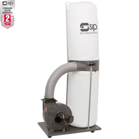 SIP 2HP Single Bag Dust Collector - 01954