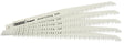 Expert 150mm 6tpi Bi-Metal Reciprocating Saw Blades for Wood Cutting - Pack of 5 Blades