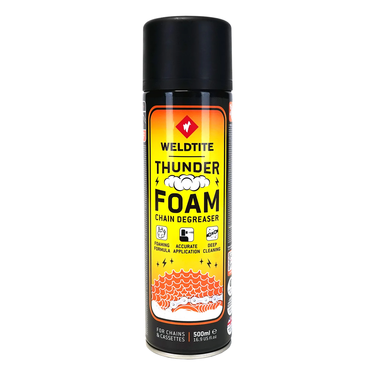 Weldtite Thunder Foam Chain Degreaser (500ml)