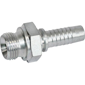 BSP Male Parallel 60 Degree Cone Fitting - 1/4" Hose x 3/8" BSP Zinc Passivated