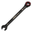 Draper Expert Hi-Torq Metric Ratchet Combination Spanner, 9mm, Black