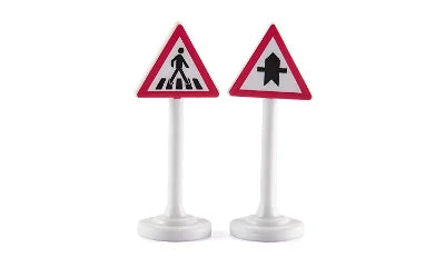 SIKU Traffic Signs Set - Metal & Plastic Parts for Realistic Play