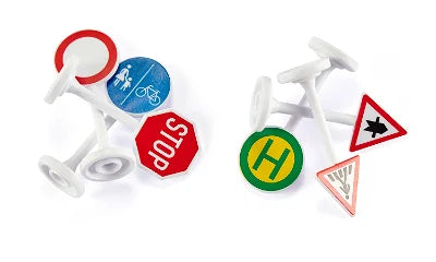 SIKU Traffic Signs Set - Metal & Plastic Parts for Realistic Play