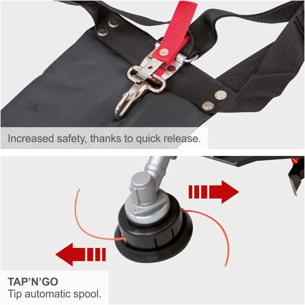 Scheppach PMT520 Petrol Garden Multi Tool