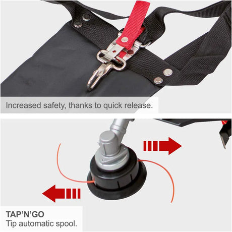 Scheppach PMT520 Petrol Garden Multi Tool
