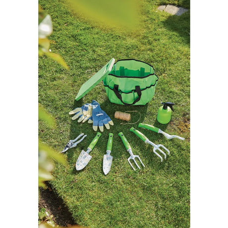 Draper Garden Tool Set With Floral Pattern 08999 (11 Piece)