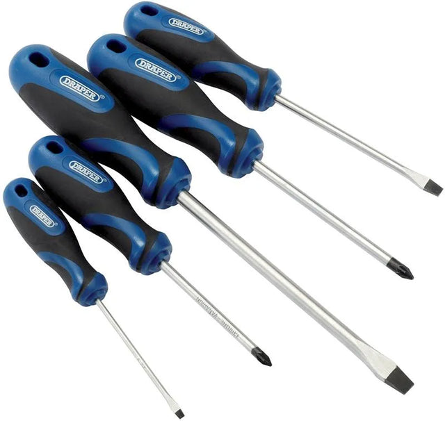 Soft Grip Screwdriver Set (5 Piece)
