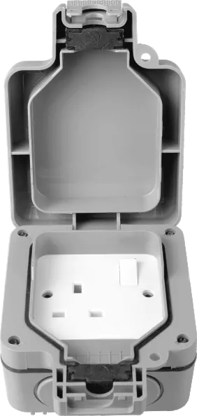 Evoleck Single Outdoor Socket